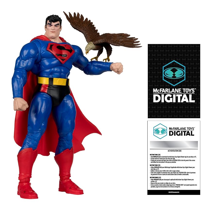DC MARVEL フィギュア　7体 Amazon.co.jp: McFarlane Toys DCダイレクトスーパーマン (Our